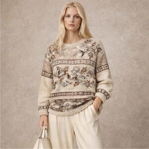 Vintage Ramie Cotton Sweater